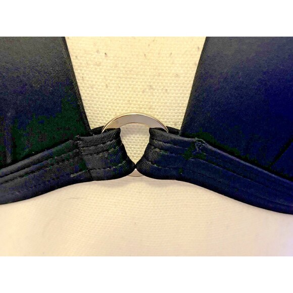 Venus Bikini top Push Up Halter Padded,Ring detail, Tie Adjustable, size 38D/40C - Picture 5 of 8